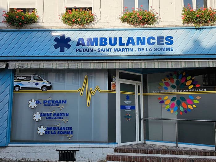 Ambulances Pétain Domart en Ponthieu